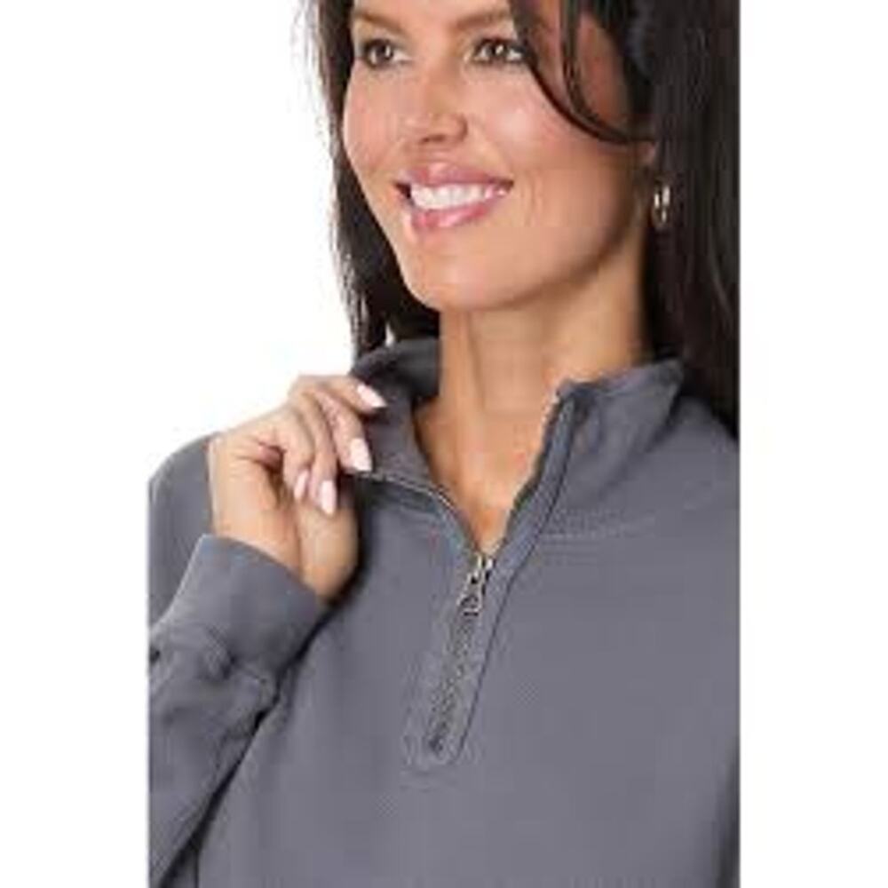 MODODOC 1/2 Zip Sweatshirt GORGEOUS COLOR Size Medium M French Terry MINIMALIST
